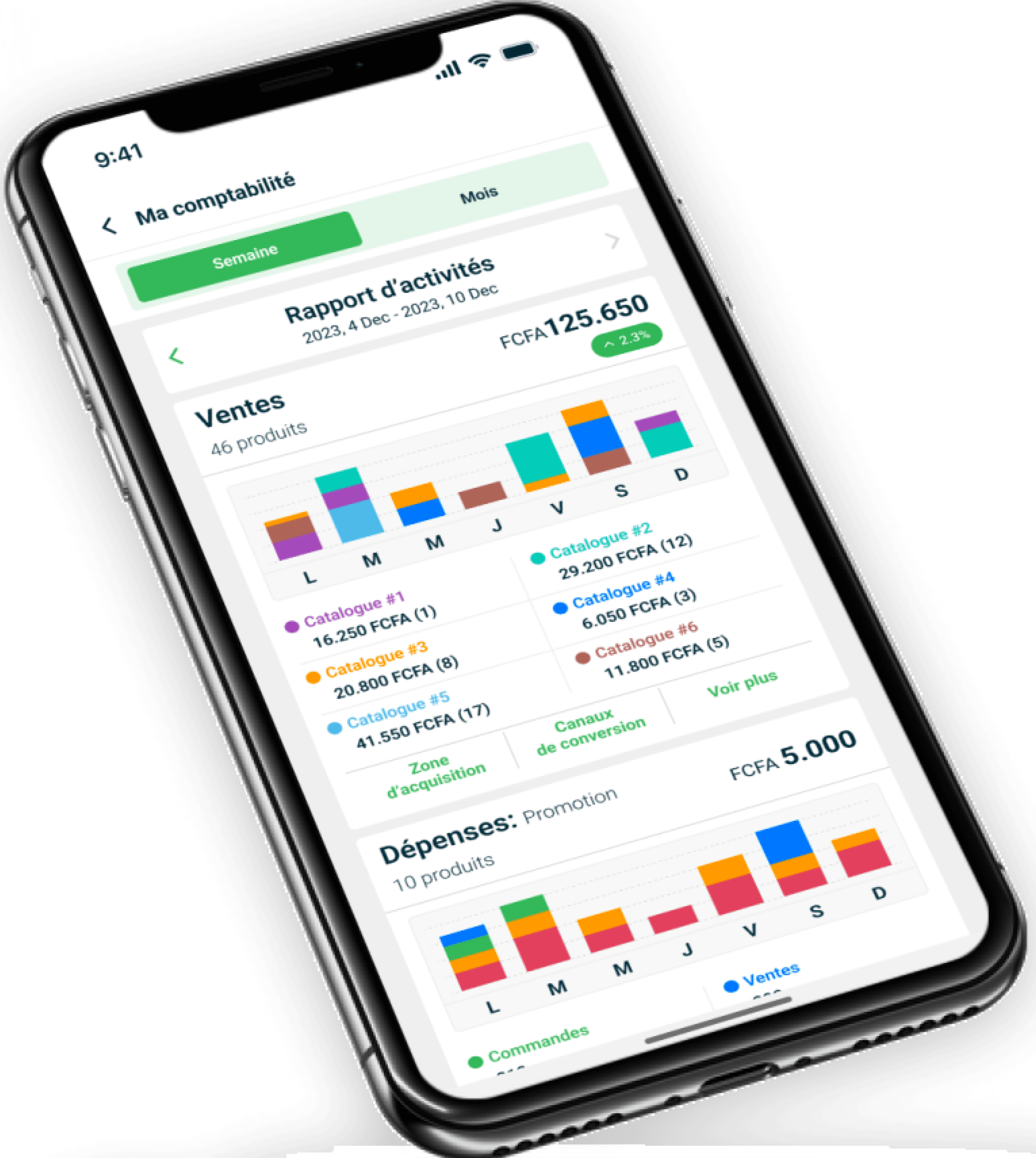 Watch your business grow | Comparo